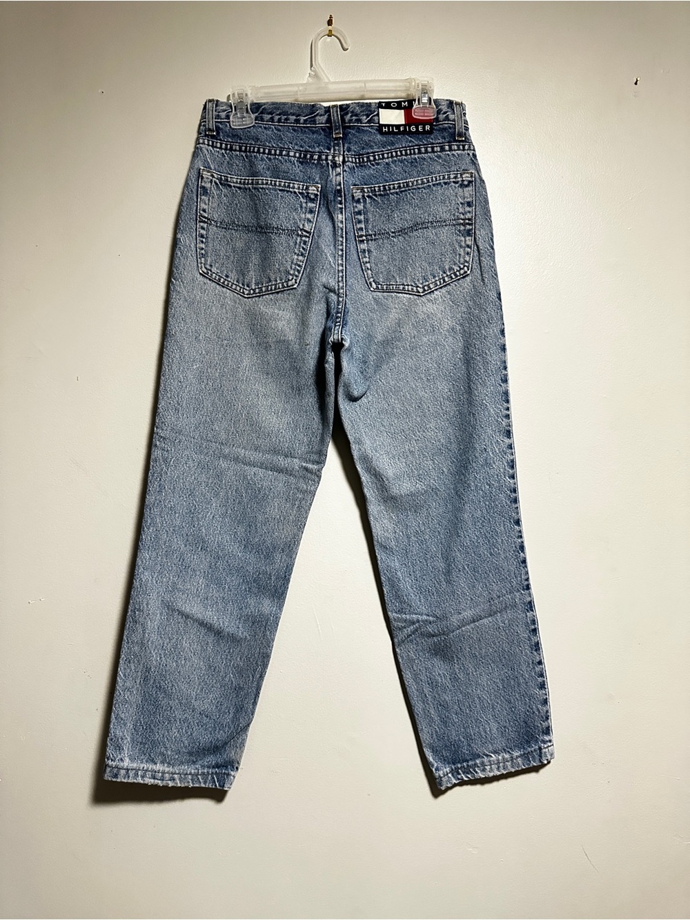 Vintage Tommy Hilfiger blue denim jeans #denim #90s